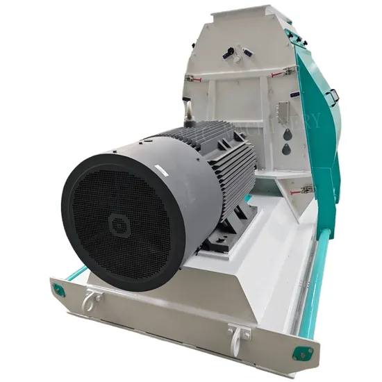 Automatic Industrial Large Capacity Wood Processing Hammer Mill Grain Feed Crusher Machine for Animal Feedstuff and Wood Powder Production Line