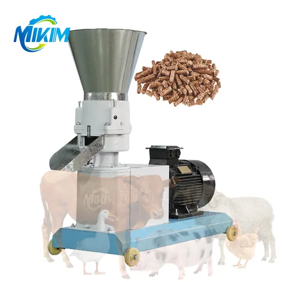 Flat Die Feed Pellet Machine Chicken Food Making Machine Animal Feed Pellet Feed Processing Machines for Animal