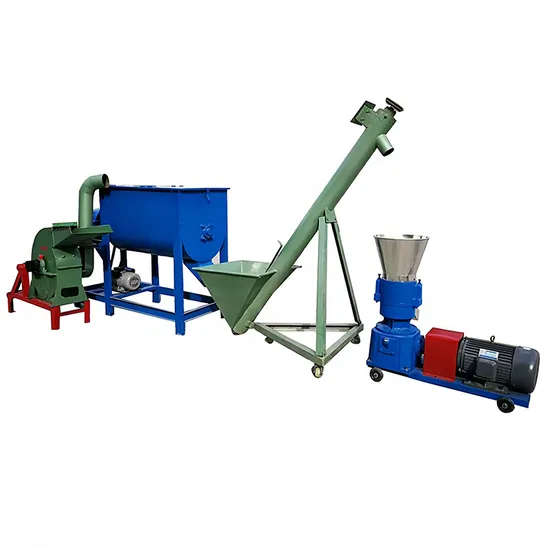 Poultry Livestock Chicken Cattle Shrimp Pellet Feed Processing Production Full Line