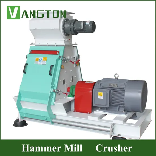 Grain Rice Maize Wheat Corn Hammer Mill for Animal Feeds