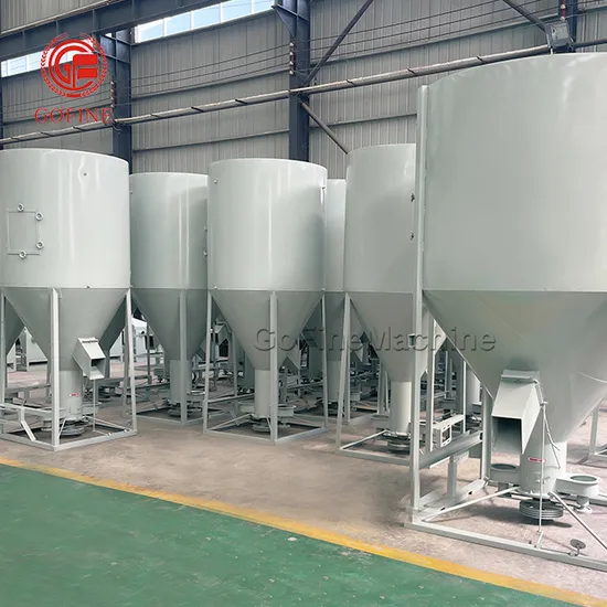 1 Ton/Hour Poultry Feed Mixing Processing Corn Feed Mill