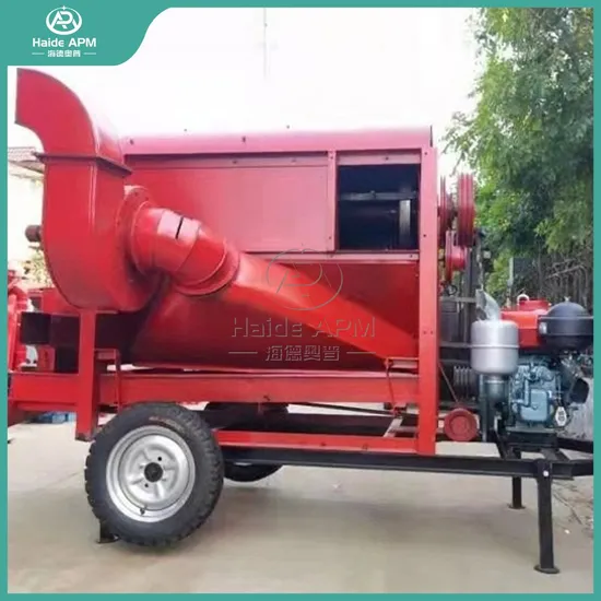 Haide Apm Rice Thresher Machine China Manufacturers Apm500 Multi-Function Paddy Rice Thresher Machine Maize Millet Sorghum Soybean Wheat Sheller and Thresher
