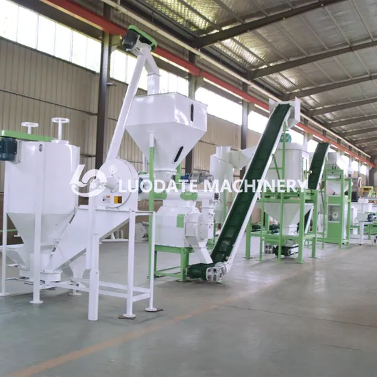 Professional Supplier Pellet Line Machine Farm Feed Processing Machine Feed Mill Processing Machine Feed Processing Line Machines