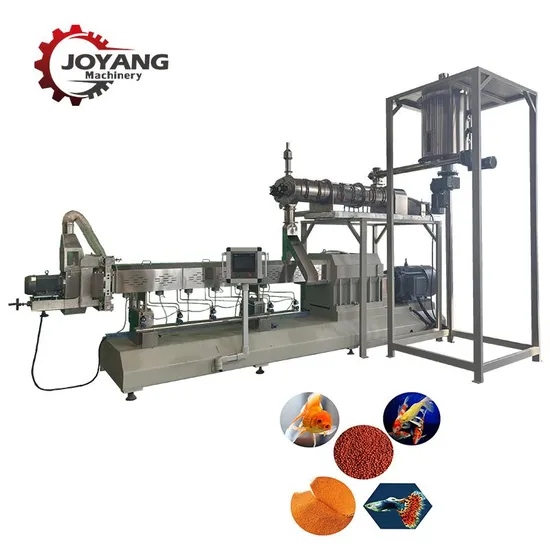 Shrimp Food Tilapia Catfish Feed Processing Line Turtle Food Fish Feed Extruder