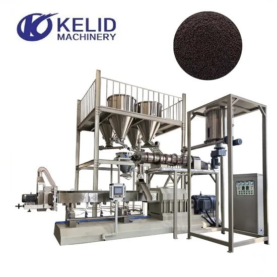 Automatic Floating Fish Feed Making Machine Fish Food Processing Machine