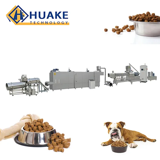 Manufacturing Equipment Plant Chicken Animal Feed Processing Machine Line Dog Pet Food Pellet Making Machine