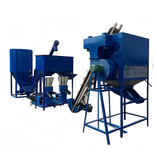 Small Animal Poultry Goat Feed Pellet Mill Machine Manufacturing Plant