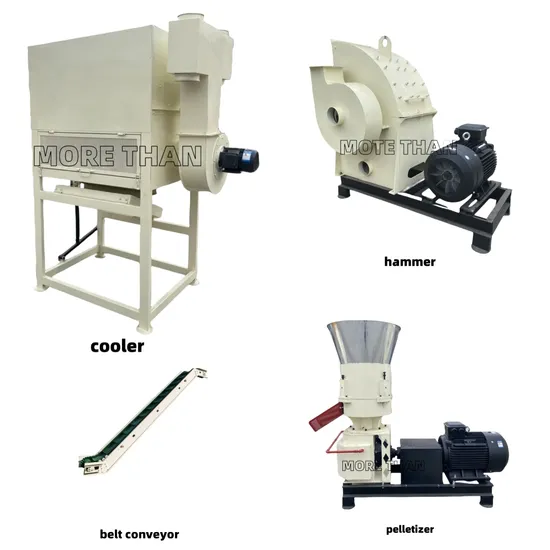 Animal Machine Pellet Plant Production Line Mixer Poultry Feed Pelletizer Line