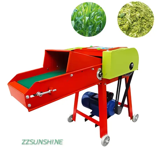 High Quality Custom Wholesale Small Wet and Dry Cattle Feed Processing Grass Cutter Ensilage Machine From China