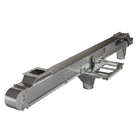 Material Transportation Feed Grain Mill Machine Drag Chain Conveyor