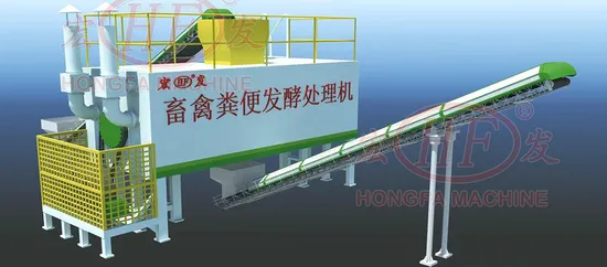 High Temperature Fermentation Machinery Organic Fertilizer Production Line Processing of Livestock and Poultry Manure Fermentation Tank