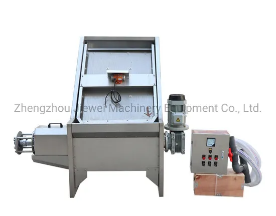 Cow Dung Pig Manure Dung Chicken Manure Dewatering Machine Solid Liquid Separator Manure Dehydrator for Poultry Farm Waste Manure Dewatering Machine