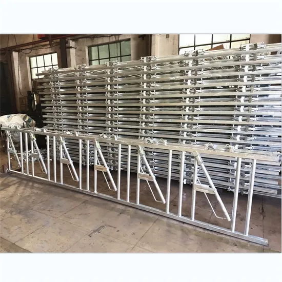 Customized Cattle Yard Cow Metal Panel Iron Fence Cattle Headlock