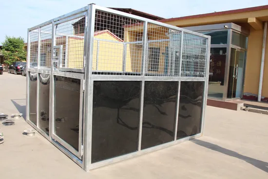 Galvanized Portable Outdoor Horse Stable