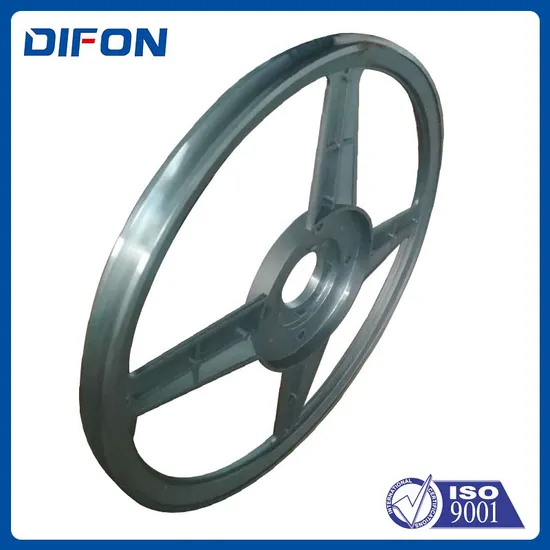 Made in China Casting Iron and CNC Machining Industrial Machine Spare Parts and Components V Belt Pulley High Quality