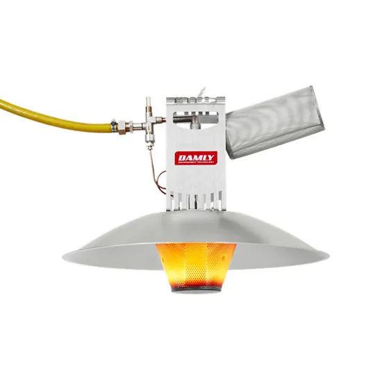 Damly Hot Sale Poultry Radiant Heat Infrared Brooder Heater for Chicken Farms