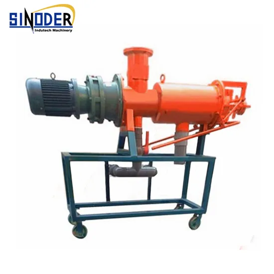 Livestock Dung Solid Liquid Separator Dehydrator Drying Machine