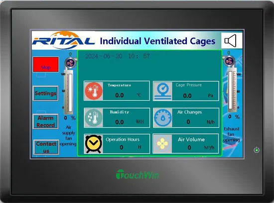 Laboratory Anima Ivc Cages Animal Experiments Research Ventilated Cage Equipment with PSU Individually Ventilated Cages