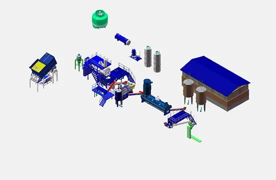 Meat and Bone Meal Making Machine