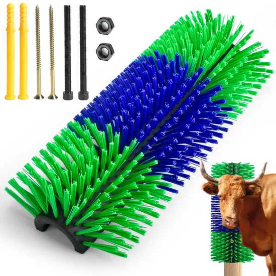 High-Quality Cow Brush Durable Livestock Massage Brush for Effective Grooming