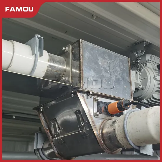 Famou Pig Poultry Equipment 380V Flex Auger Feed Transport System for Livestock Feeding System