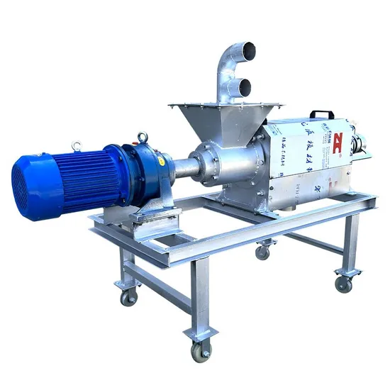 Factory Price Kitchen Waste Processing Machine Cow Pig Dung Manure Dewatering Machine