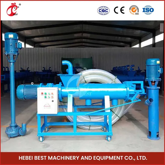 Bestchickencage Manure Drying Machine China Cattle Manure Dryer Supplier Custom High-Strength Screw Shaft High-Quality Chicken Manure Dryer
