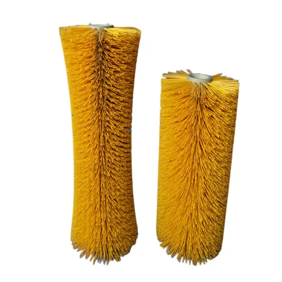 Rush Cows Factory Supply Happy Grooming Nylon Brush for Dairy Cows