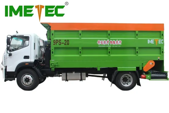 Cattle and Sheep Breeding Equipment 20m3 Tmr Feed Spreader for Light Truck