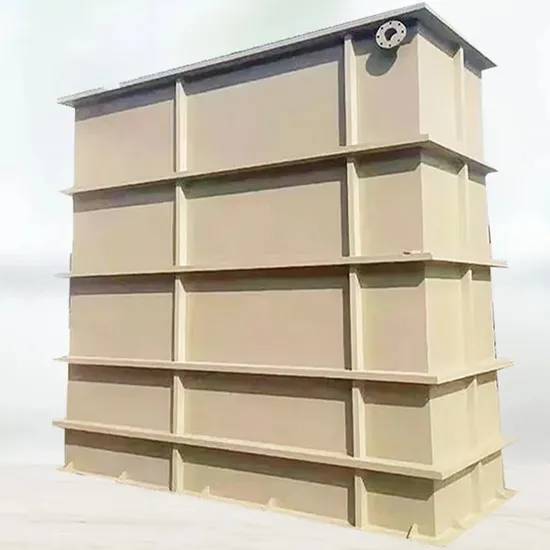 High Load-Bearing PP Hollow Plate Environmental Protection Equipment Water Tank