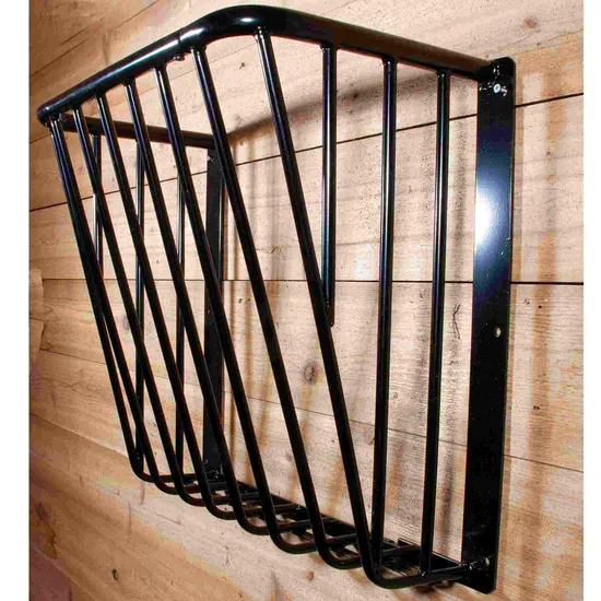 Custom Powder Coated Sheep Hay Panel Barrier Steel Trough Hay Basket and Hay Rack