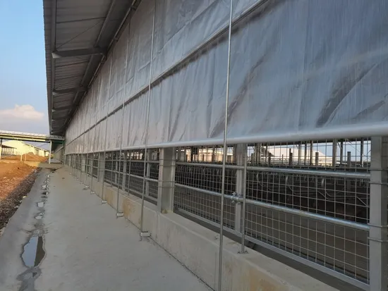 Reliable Electric Roller Shutter System for Dairy Farms