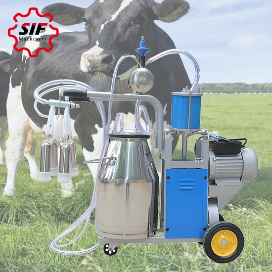 Agricultural Machinery Good Pricevacuum Pump Milking Poultry Cow Milking Machine