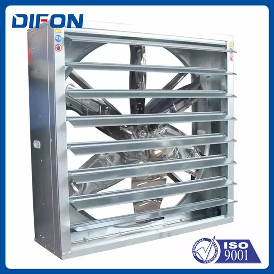 Series Good Quality Cooling FRP Fan/Animal Husbandry Equipment/Poultry Farm Equipment Fiber Glass Fan with Three Red Blade/Fiber Galss Fan