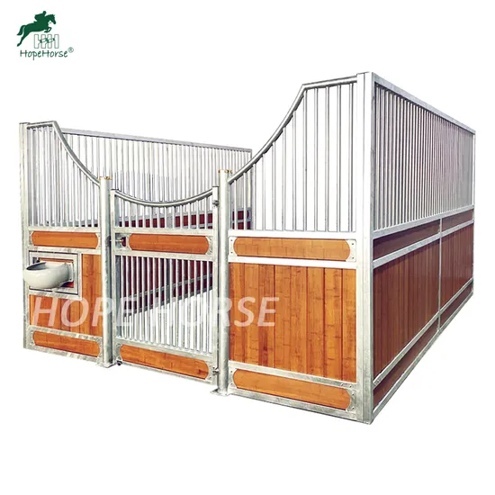 Farm Equestrian Stable Wholesale Products Horse Equipment Stables with Hinged Door