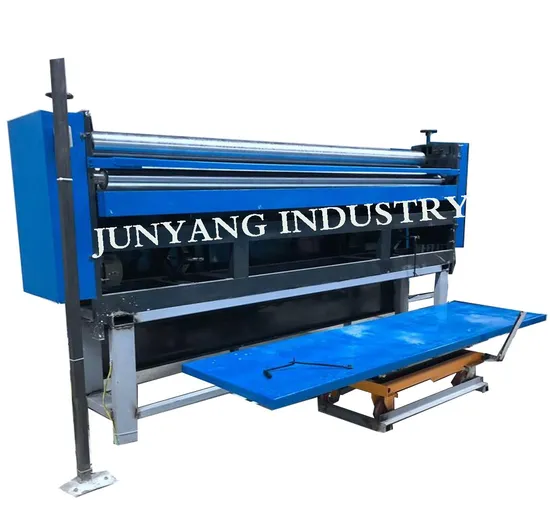 1100 Type Evaporative Cooling Pad Production Line Cooling Pad Machine