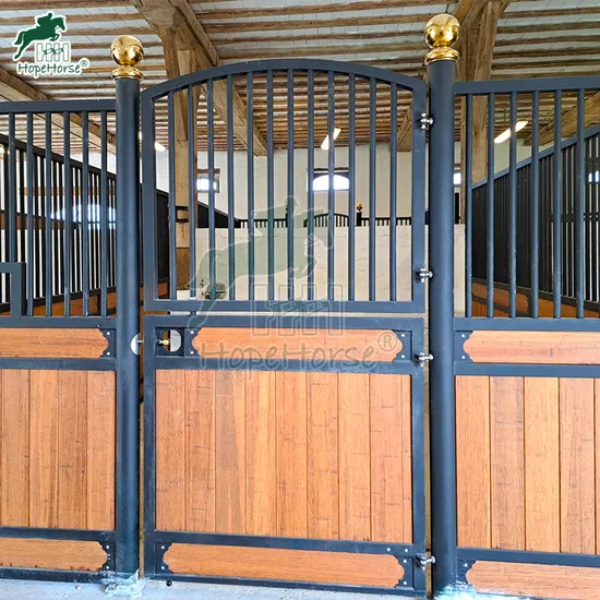 Galvanized Steel Portable Horse Stables with Corrosion-Resistant Coating