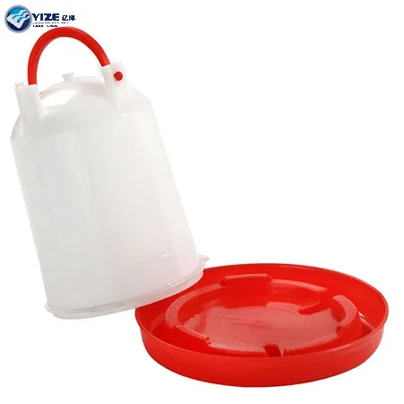 Farm Plastic Poultry Feeder and Waterer 14L Automatic Chicken Water Drinker