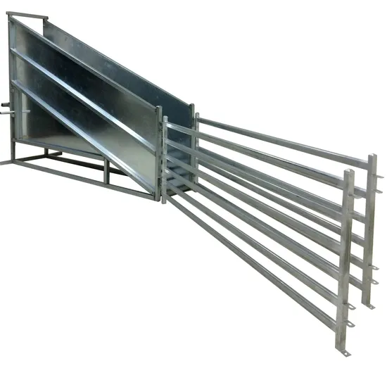 High-Quality Durable Galvanized Livestock Equipment Farm Yard Loading Ramp