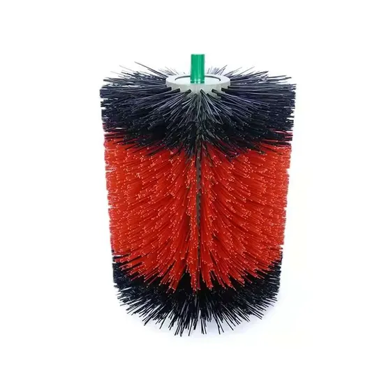 Automatic Cow Brush Rotating Clean Transparent Nylon Brush Roller