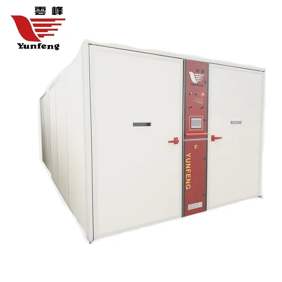 YFDF-384 Commercial industrial single-stage egg incubator with CE certified from China brand Yunfeng factory manufactured
