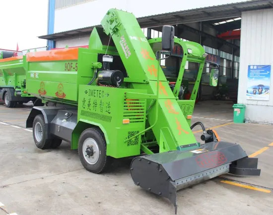 8cbm Self-Propelled Manure Collection Truck for Efficient Cowshed Cleanup