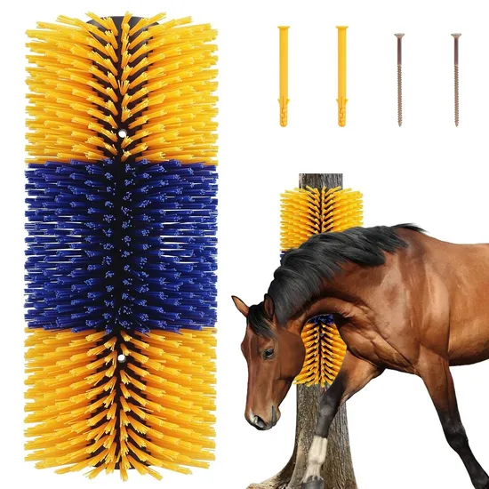 Animal Husbandry Equipment Rotary Scratching Swinging Brush for Cow and Horse