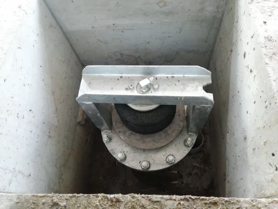 Dairy Farm Hot-DIP Galvanzied Milking Hall Airbag Reflush Valve