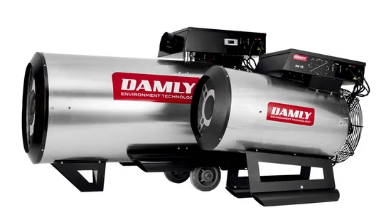 Poultry Chicken House Farm Diesel Gas Fan Heater Machine with Wheel