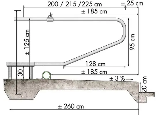 Custom Galvanized Cow Stall Anti-Corrosion Cow Divider