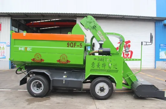 Self-Propelled Manure Collection Truck for Efficient Cowshed Cleanup