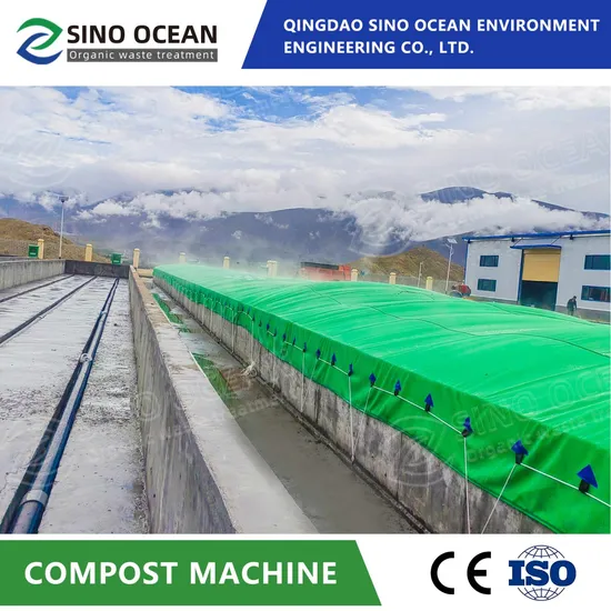 China Suppliers Organic Waste Treatment Compost Machine Compostable Mailer Corn Starch Making Machine