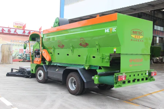 Cow Dung Collector Cleaning Vehicle for Cattle Farm Cow Dung Collection