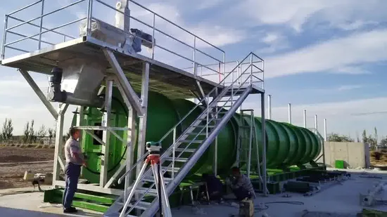 Bedding Recovery System Cow Manure Handling Master